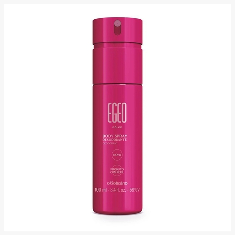 Body Spray Desodorante Egeo Dolce 100ml - O Boticário - comprar online