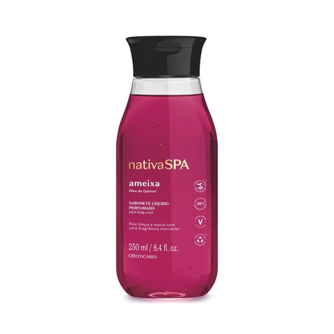 Sabonete Líquido Perfumado Nativa Spa Ameixa 250ml O Boticário - comprar online