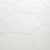 Acuarela Hexágono Blanco Mate 20x23 - comprar online