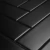 Acuarela Cerámico Finlandia Negro Mate 5x20 - comprar online