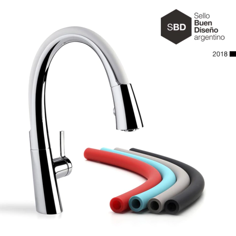 FV Lenga Juego monocomando para mesada de cocina 0412/H5-CR