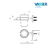 Vasser Cyrano Porta Cepillos Black 13/1839.NG - comprar online