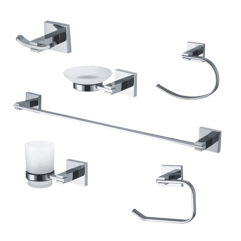 Accesorios Baño Peirano Set 6 Piezas 11006