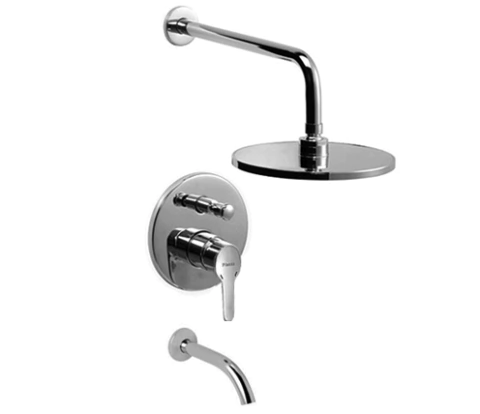 Piazza Emblem Bañera de Embutir con Transferencia 10006