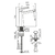 FV Aromo Juego monocomando para lavatorio 0181/D8-CR - comprar online