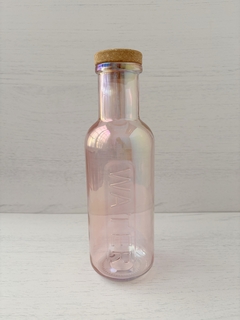 Botella water Rosa Perlado - comprar online