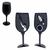 Set de vino tres piezas en copa