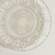 PLATO DE VIDRIO REDONDO DISEÑO HOJAS 31CM - comprar online