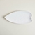 BANDEJA DE PORCELANA HOJA 39X18CM - comprar online