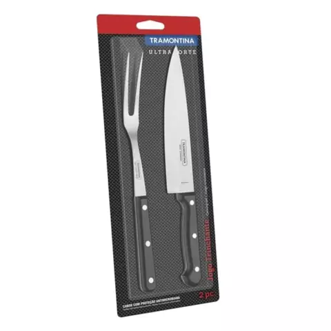 Juego trinchante 2 piezas tramontina Ultracorte