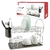 Escurridor de platos 2 pisos acero inoxidable - comprar online