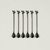 Cuchara hojas negra - comprar online