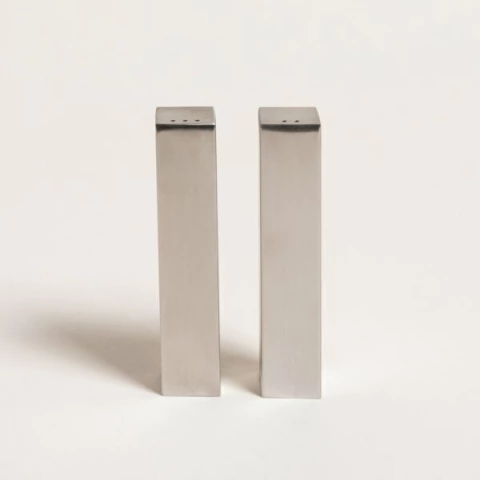 Set salero y pimentero acero inox - comprar online