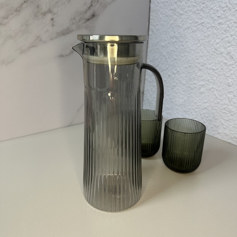 Jarra acrilico 1.2l fume - comprar online