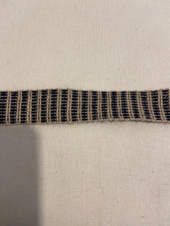 Galón rústico de yute