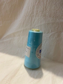 Hilo de poliéster turquesa 2. Cono x 2000 mt