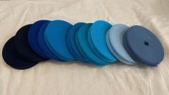 Cinta bies azul tinta 2cm de ancho. Precio por pieza - comprar online