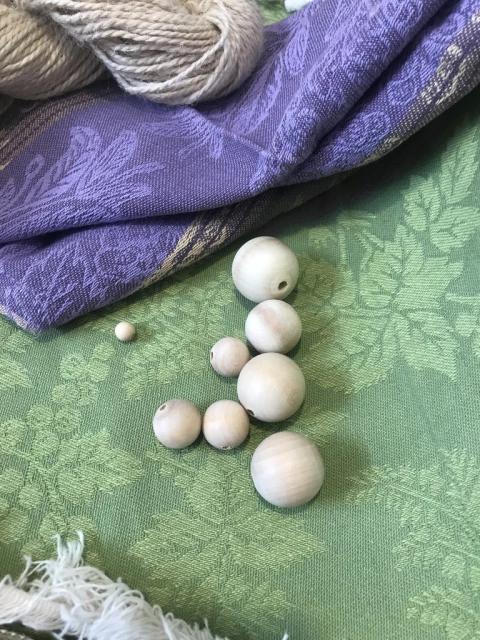 Bolitas de madera Nro 23