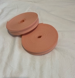 Cinta bies rosa salmon 2cm de ancho. Precio por pieza