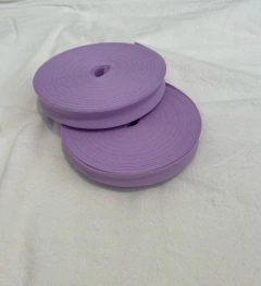 Cinta bies lila medio 2cm de ancho. Precio por pieza