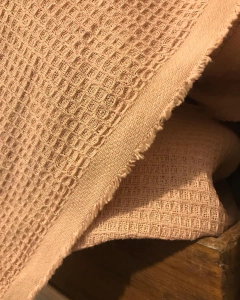 Nido de abeja color Rosa Viejo