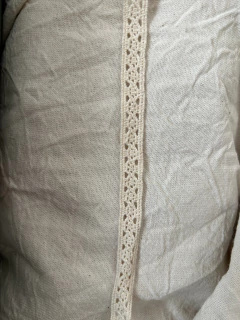 Entre dos de Crochet de algodón natural 1 cm de ancho. 13 MT en internet
