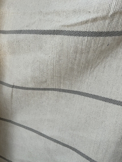 Manta Tejida Raya gris 1.70 de ancho