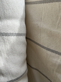 Manta Tejida Raya gris 1.70 de ancho en internet