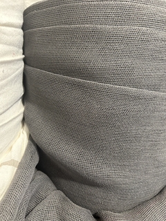 Gasa de Voile Color Gris Plomo 2,80 de ancho