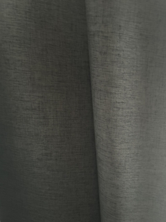 Black Out de Lino color Gris Plomo