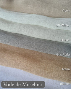 Voile de Muselina Hueso 2,80 de ancho - comprar online