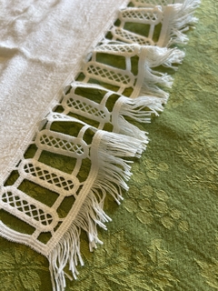 Aplique pack 4 unidades . Color off white