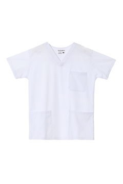 Camiseta Fit Hexágono - Arciel Flex - Blanco