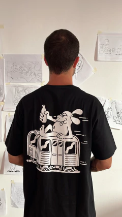 Camiseta Train Surfer - Black - Theodoro Autops
