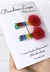 hair clips pompom Autismo