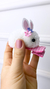 hair clips xadrez páscoa coelhinho - Bandeau Laços 