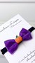 Faixinha gravatinha halloween veludo - comprar online