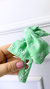 Tiara Laço Sofia laise verde menta