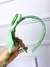 Tiara Laço Sofia laise verde menta - comprar online