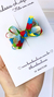 Laço boutique duplo Autismo - Bandeau Laços 