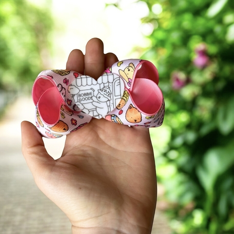 Laço Bobbie goods rosa goiaba - COLORIR - comprar online