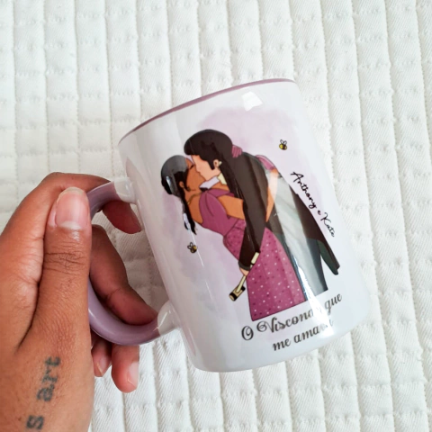 Caneca Os Bridgertons - Kate e Anthony