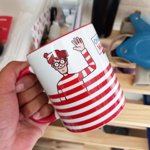 Caneca onde está Wally?
