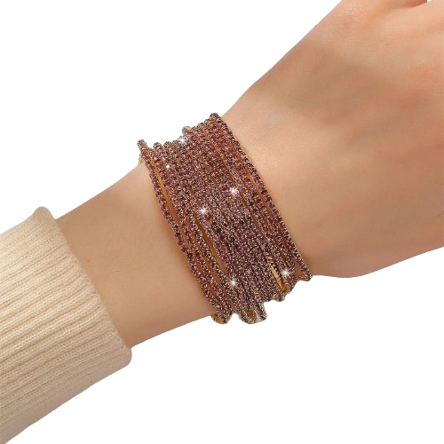 Pulseras Brillos