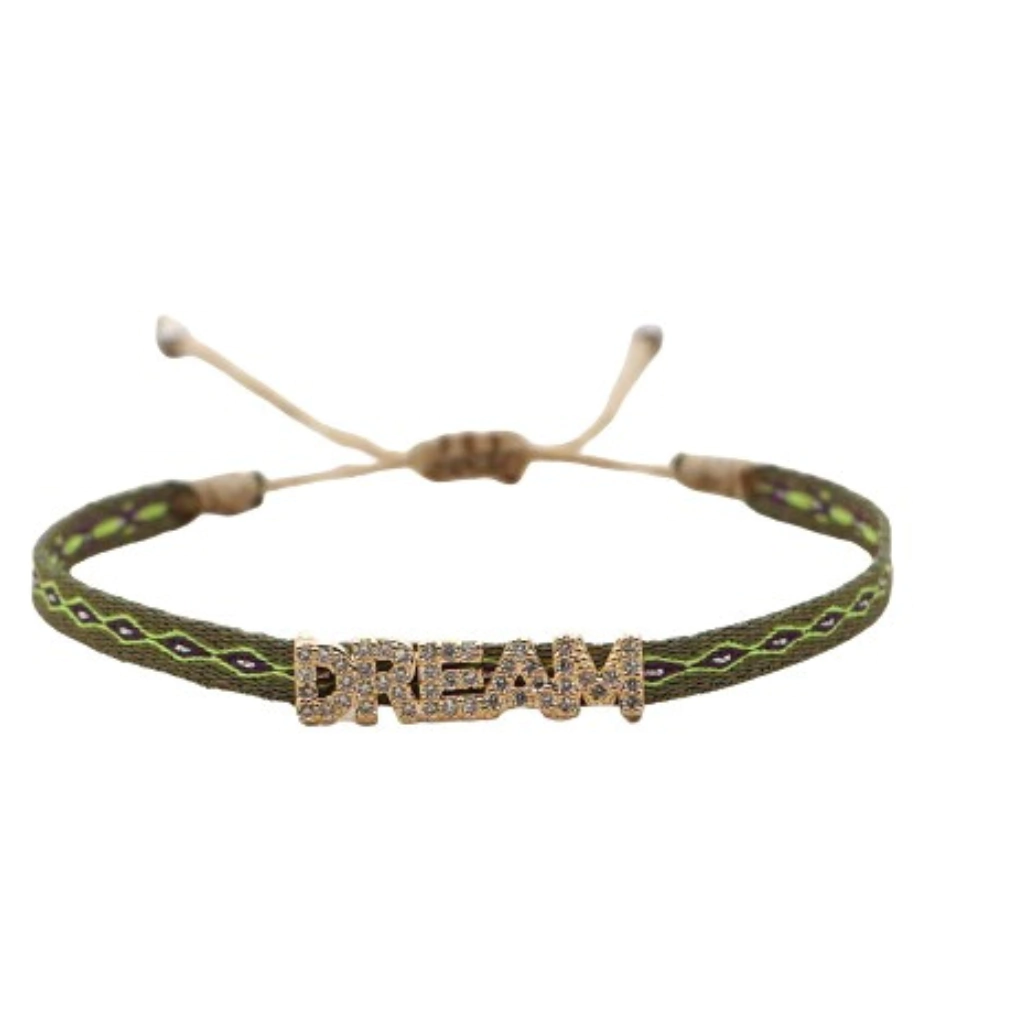 Pulseras Tejidas Con Dije