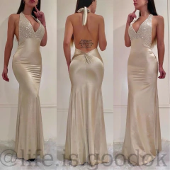 Vestído Cher Dorado