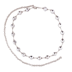 Cinto cadena strass