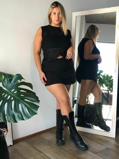 Short pollera - Verde lima