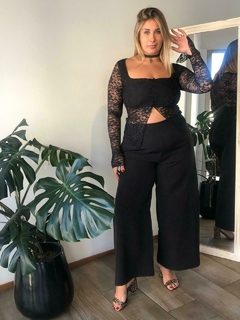 Blusa encaje Mily - comprar online