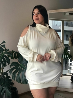 Vestido Poleron - Verde lima